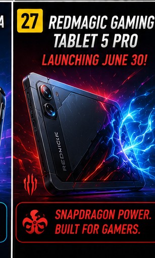 RedMagic Gaming Tablet 5 Pro launches soon