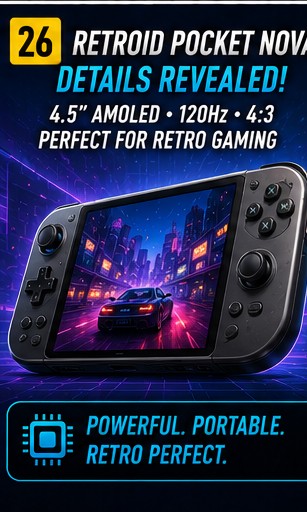 Retroid Pocket Nova pricing and specs become clearer
