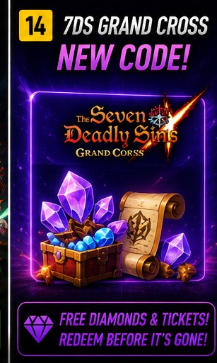 7DS Grand Cross adds new code today
