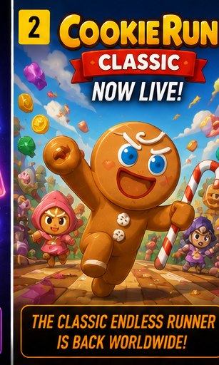 CookieRun Classic is now live globally