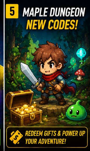 Maple Dungeon redeem codes updated today