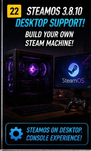 SteamOS desktop support opens the Steam Machine door wider