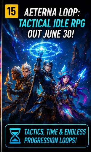 Aeterna Loop: Tactical Idle RPG lands June 30