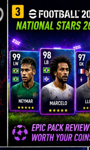 eFootball 2026 National Stars 2014 pack reviewed