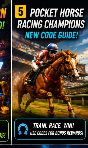 Pocket Horse: Racing Champions code guide goes live