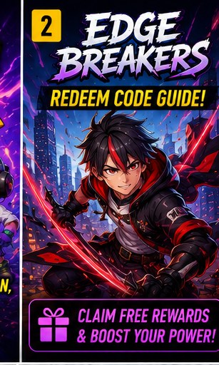 Edge Breakers redeem-code guide goes live