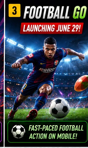 Football Go launches tomorrow