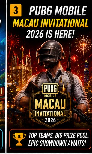 PUBG Mobile Macau Invitational 2026 gets ready to kick off
