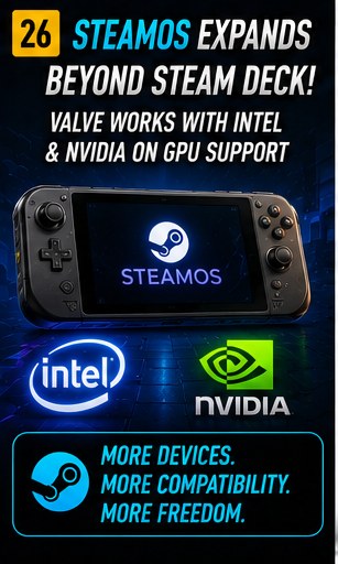 SteamOS 3.8.10 expands desktop Steam Machine ambitions