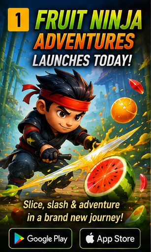 Fruit Ninja Adventures launches today