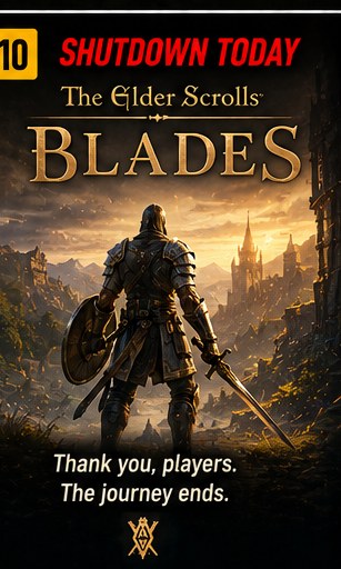 The Elder Scrolls: Blades shuts down today