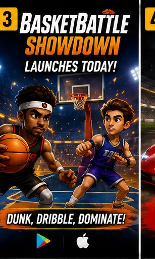 BasketBattle Showdown enters the July mobile release list