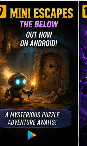 Mini Escapes: The Below arrives on Android