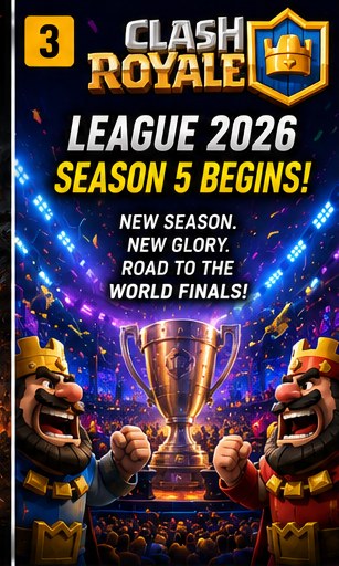 Clash Royale League 2026 Season 5 kicks off this July