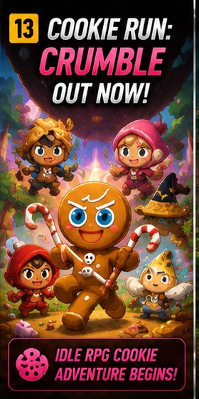 CookieRun: Crumble is out now on mobile
