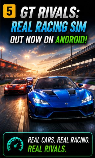 GT Rivals: Real Racing Sim rolls out on Android