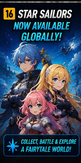 Star Sailors is now globally available