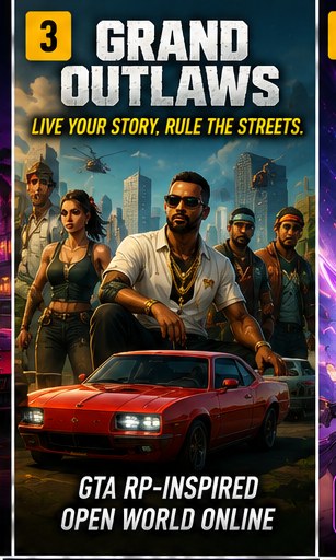 Grand Outlaws brings GTA RP-inspired mobile roleplay
