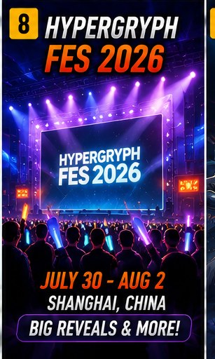 Hypergryph FES 2026 announced for Shanghai