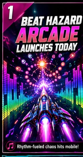 Beat Hazard Arcade launches today