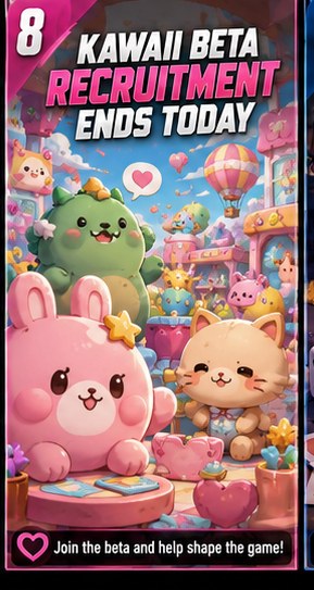 Sanrio Kawaii Me Live beta recruitment closes today