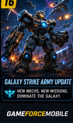 Galaxy Strike Army update launches mechs and missions