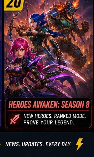 Heroes Awaken: Season 8 ranked rewards details