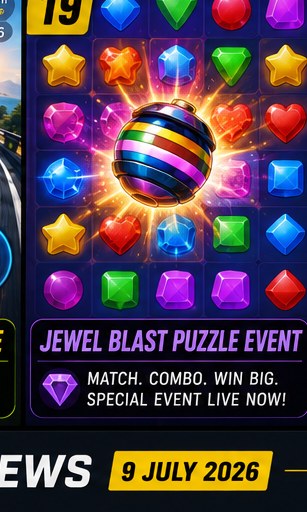 Jewel Blast puzzle event unlocks exclusive reward paths