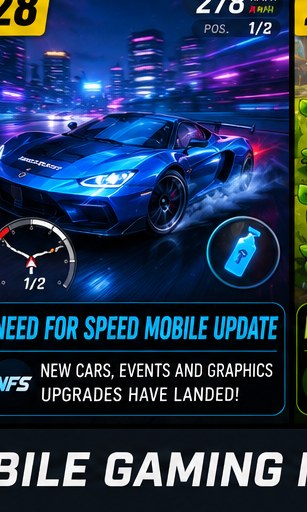 Need for Speed Mobile update adds visual upgrades