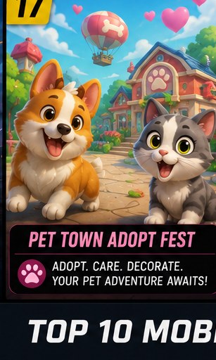 Pet Town Adopt Fest event goes live today