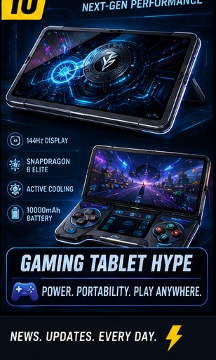 RedMagic compact gaming tablet specs leaked