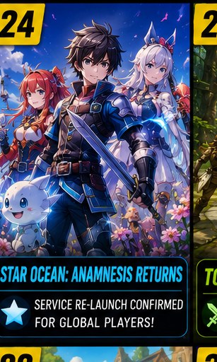Star Ocean: Anamnesis returns to global mobile stores