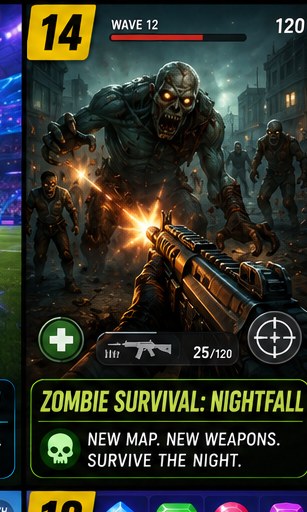 Zombie Survival: Nightfall expansion goes live
