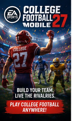EA College Football Mobile 27 brings college football to phones