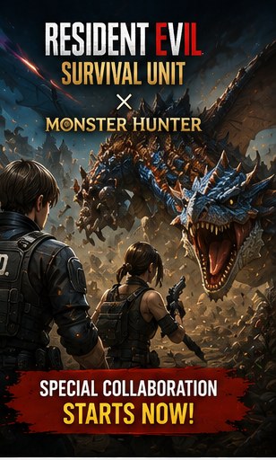Monster Hunter joins Resident Evil Survival Unit for a mobile crossover