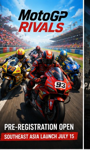 MotoGP Rivals opens pre-registration before SEA launch