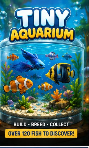 Tiny Aquarium brings idle fishkeeping to mobile