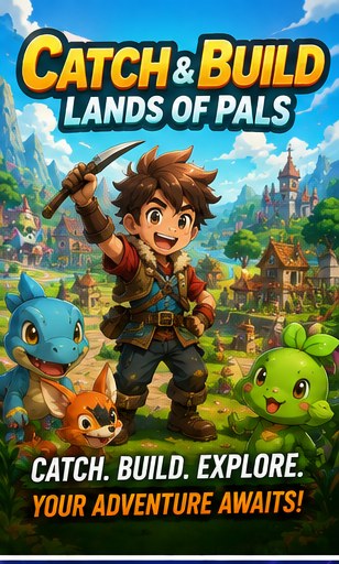 Catch & Build: Lands of Pals lands on today’s release calendar
