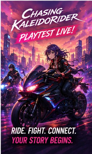 Chasing Kaleidorider playtest gives first real gameplay taste
