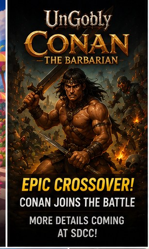 UnGodly announces Conan the Barbarian crossover