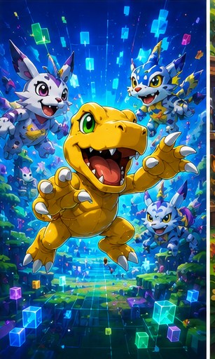 DIGIMON UP keeps raising monsters worldwide