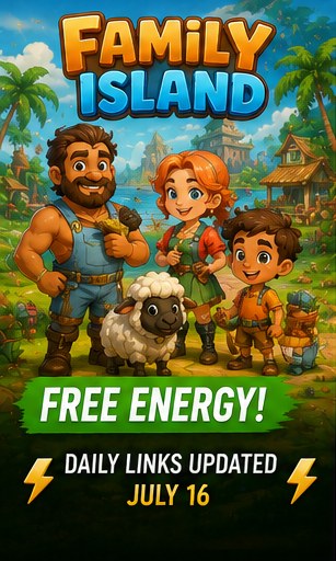 Family Island free energy links remain a daily checkpoint