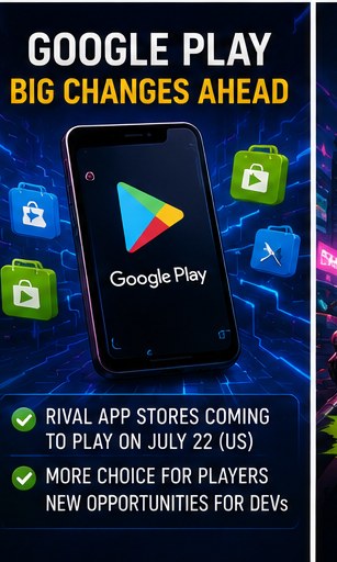 Google Play rival-store changes remain a massive developer story