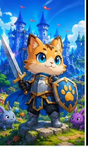 Meow Knights: Idle RPG claws onto today’s release calendar