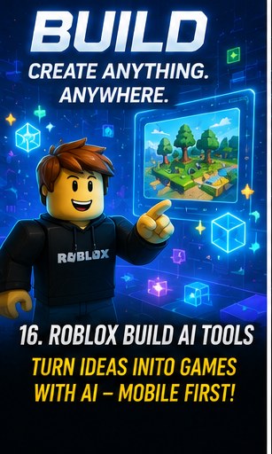Roblox reveals mobile-first AI creation tool Build