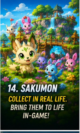 Sakumon mixes creature collecting with toys-to-life hooks