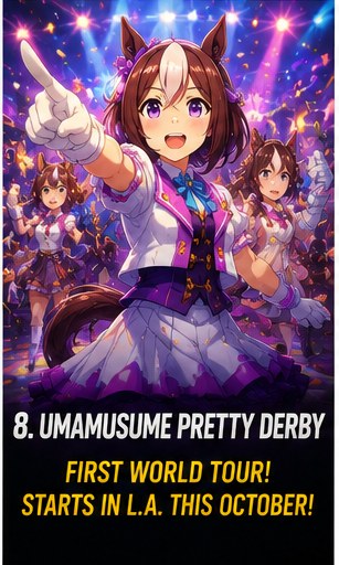Umamusume: Pretty Derby announces first world tour