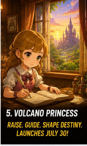 Volcano Princess prepares July 30 mobile launch