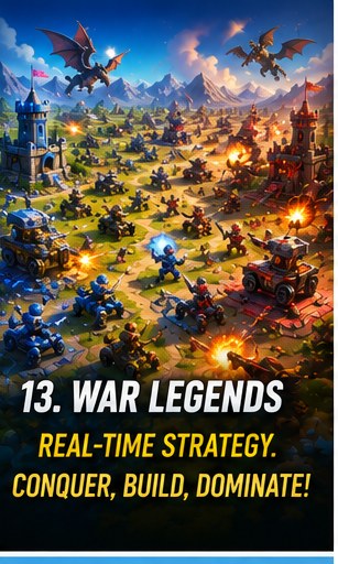 War Legends keeps traditional RTS alive on mobile