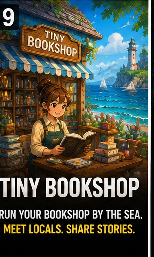 Tiny Bookshop offers cosy seaside life-sim comfort